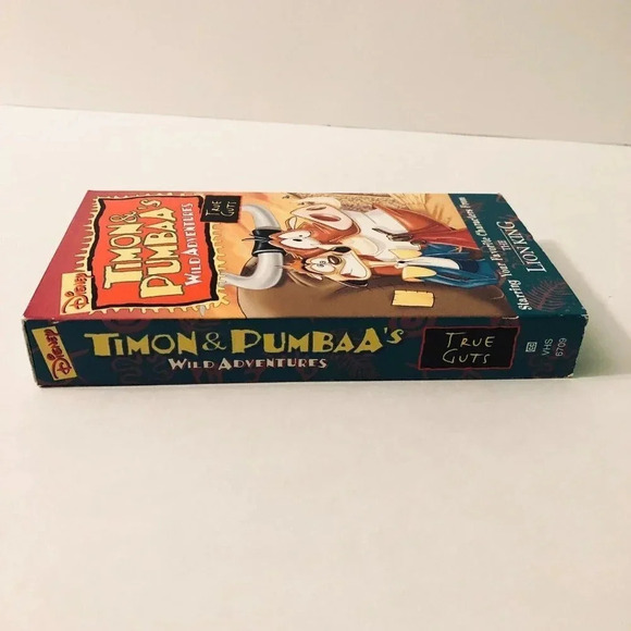 Timon & Pumbaas Wild Adventures VHS Lot Hangin With Baby and True Guts - Picture 5 of 16